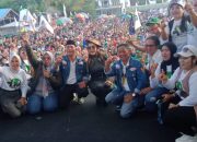 Kampanye Terbatas Paslon HEBAT di Kecamatan Laung Tuhup Luar Biasa