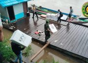 Kodim 1019/Katingan Hadapi Medan Ekstrem demi Amankan Distribusi Logistik Pilkada 2024