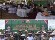 Peluncuran Gugus Tugas Polri Mendukung Ketahanan Pangan.