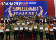 Pelayanan Terbaik, Polres Pulang Pisau Kembali Raih Penghargaan Ombudsman RI 