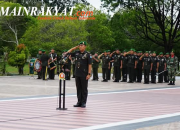 Peringati Hari Juang TNI AD Ke-79 Kodim 1016/Palangka Raya Ziarah Rombongan Ke TMP Sanaman Lampang