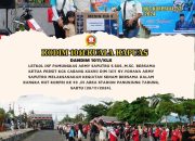 Ramaikan HUT Korpri ke-53, Dandim 1011/Klk Senam Bersama Forkopimda kapuas.