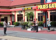 Ambil Apel Jam Pimpinan, Berikut Arahan Kapolres Katingan Pasca Pilkada 2024 kepada Personel