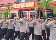 Polres Katingan Asah Disiplin dan Profesionalisme Anggota Lewat Latihan Baris-Berbaris