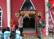 Sambut Natal 2024,Babinsa Koramil 1016-03/Sepang Pastikan Keamanan Ibadah Natal 