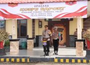 Kapolres Murung Raya Pimpin Upacara Korp Raport Kenaikan Pangkat 26 Personel 
