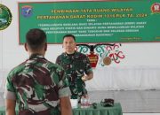 Mewujudkan Wilayah Pertahanan Tangguh Kodim 1016/Palangka Raya Gelar Pembinaan RTRW 2024