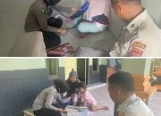 Melalui Home Visit, Sie Dokkes Polres Cek Kesehatan Personil yang Sakit