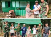 Pembangunan Rumah Tidak Layak Huni (RTLH) Koramil 1014-04/Aruta Rampung 100 Persen