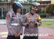 Tingkatkan Disiplin, Wakapolres Katingan Cek Kerapian dan Kelengkapan Anggota