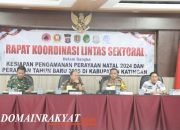 Menjelang Nataru,Polres Katingan Gelar Rapat Koordinasi Lintas Sektoral