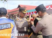 Polres Katingan Gelar Apel Operasi Lilin Telabang 2024 untuk Pengamanan Natal dan Tahun Baru 2025