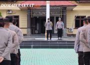 Antisipasi Kerawanan Hari Libur, Polres Pulang Pisau Gelar Apel Siaga