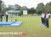 Apel Pagi dan Syukuran HUT Ke-55 Lanud Iskandar