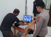 Cegah Potensi Gangguan, Polresta Palangka Raya Perketat Pam Kantor Bawaslu Kota saat Malam
