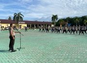 Asah Kemampuan Personilnya, Polres Pulang Pisau Rutin Laksanakan Latihan Beladiri Polri