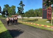 Tingkatkan Kebugaran, Personel Batalyon B Pelopor Brimob Kalteng Rutin Laksanakan Binsik
