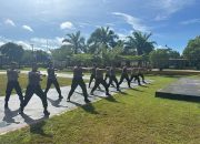 Tingkatkan Kesiapan Tugas, Batalyon B Pelopor Brimob Kalteng Gelar Latihan Beladiri Polri