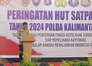 Kapolresta Palangka Raya Hadiri Peringatan HUT Satpam ke-44 Tahun 2024 Polda Kalteng
