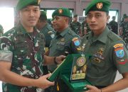 Dandim 1011/Klk Pimpin Korp Rapot Pelepasan Perwira Pindah Satuan dan Purna Tugas