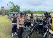 Kompi 3 Batalyon B Pelopor Brimob Kalteng Mantapkan Kesiapan Melalui Apel Satuan