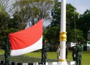 Danrem 102/Pjg Brigjen TNI Wimoko Pimpin Upacara 17 Januari 2025 Momentum Tingkatkan Profesionalisme dan Soliditas TNI