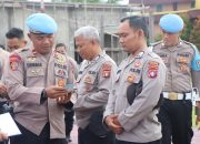 Polres Katingan Melaksanakan Giat penegakan dan penertiban disiplin (Gaktibplin) Seusai Apel Pagi