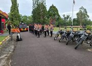 Tingkatkan Kesiapan Operasional, Brimob Kalteng Gelar Apel Siaga Antisipasi Konflik, Terorisme, dan Penanganan Bencana