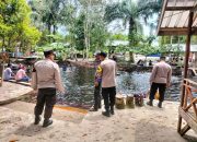 Jaga Kamtibmas Wilkum, Polsek Bukit Batu Lakukan Patroli ke Objek Wisata saat Libur Isra Miraj