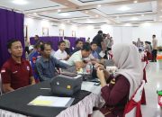 Jaga Kesehatan, Jaga Keamanan Polres Katingan Gelar Rikkes Berkala Jelang Operasi Ketupat 2025