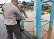 Polsek Bukit Batu Lihat Debit Air di Pangkalima Jaya Alami Penurunan