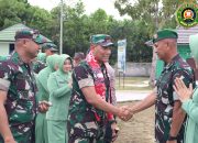 Dandim 1019/Ktg Menyambut Kunjungan Kerja Danrem 102/Pjg 