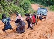 Jalan Lintas Seruyan Tengah-Seruyan Hulu Rusak Parah, Warga Desak Pemerintah Ambil Tindakan