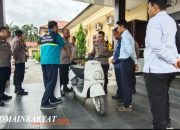 PT PLN Berikan Hadiah 1 Unit Motor Listrik Kepada Polres Pulang Pisau Sebagai Bentuk Apresiasi Terhadap Pelanggan Yang Tertib Pembayaran