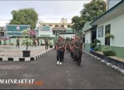 Jumat Sehat, Anggota Kodim 1016/Palangka Raya Laksanakan Olahraga Bersama