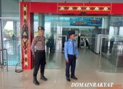 Pos Pelayanan Ops Lilin Telabang 2024 Pantau Arus Penumpang di Bandara Tjilik Riwut  