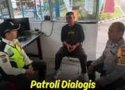 Bhabinkamtibmas Kelurahan Panarung Sambangi Petugas Keamanan Depot Angkasa Pura