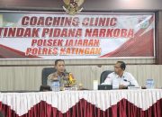 Satresnarkoba Polres Katingan Gelar Coaching Clinic Tindak Pidana Narkoba