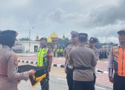 Kodim 1019/Katingan Hadiri Apel Gelar Pasukan Oprasi Keselamatan Telabang Tahun 2025