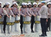 Asah Kemampuan Pengendalian Massa, Sat Samapta Polres Pulang Pisau Gelar Latihan