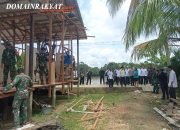 Dandim 1019/Katingan Bersama Rombongan Tinjau Sasaran Fisik TMMD ke-123