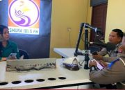 Sosialisasi Keselamatan berkendara Oleh Satlantas Murung Raya, Di SMURA FM