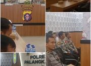 Polresta Palangka Raya Terima Kunjungan Puslitbang Polri Untuk Evaluasi Gudang Senjata Dan Amunisi.