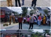 Polsek Sebangau Gelar Pam Operasi Pasar Elpiji Di Kelurahan Kalampangan.