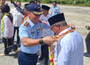 Danlanud Iskandar Sambut Bupati dan Wakil Bupati Kobar Usai Pelantikan di Istana Kepresidenan
