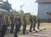 Awali kegiatan, Personil Satgas TMMD Nibung Gelar Apel Pagi dan Senam