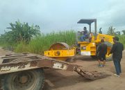 Satgas TMMD Kodim 1014/Pbn Datangkan Vibro Roller