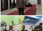 Di Masjid Al-Amin, Kanitbinmas Polsek Bukit Batu Pimpin Langsung Pengamanan