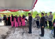 Sebagai Bentuk Penghormatan, Polresta Palangka Raya Bantu Prosesi Pemakaman Kasiwas Polres Murung Raya  