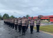 Perkuat Disiplin dan Kekompakan, Batalyon B Pelopor Brimob Kalteng Gelar Latihan PBB